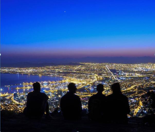 Capetown at night